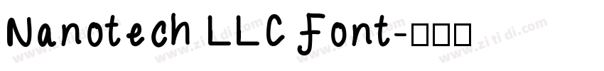 Nanotech LLC Font字体转换